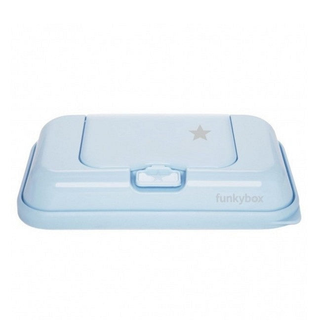 FunkyBox - Dispensador de Toalhitas To Go Brilho - Azul Pastel