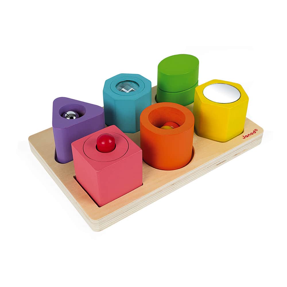 Janod Puzzle 6 Cubos Sensoriais