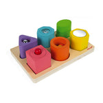 Janod Puzzle 6 Cubos Sensoriais