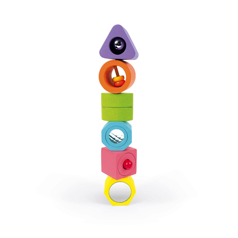 Janod Puzzle 6 Cubos Sensoriais