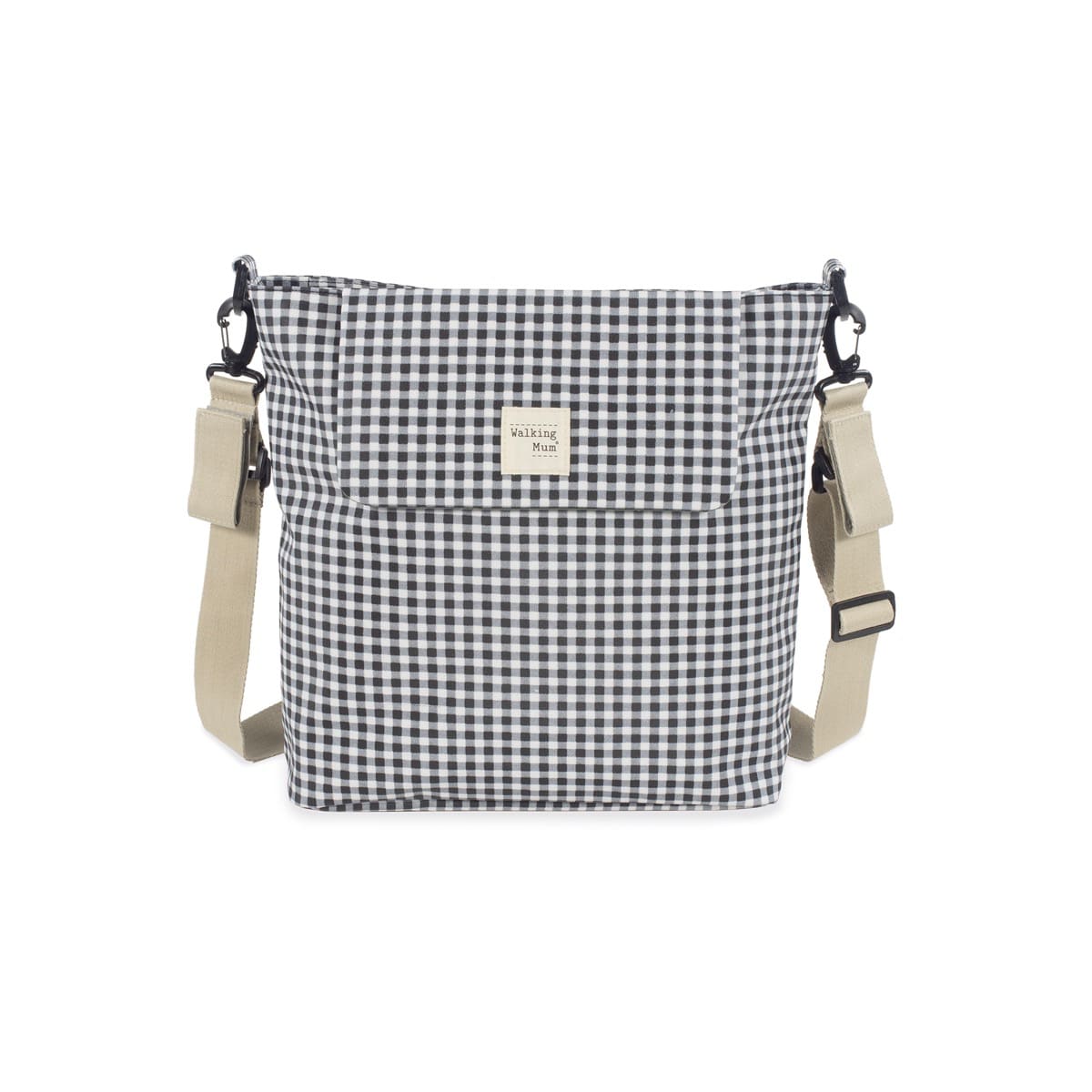 Walking Mum Bolsa Canastilla I Love Vichy Negro (Iv)