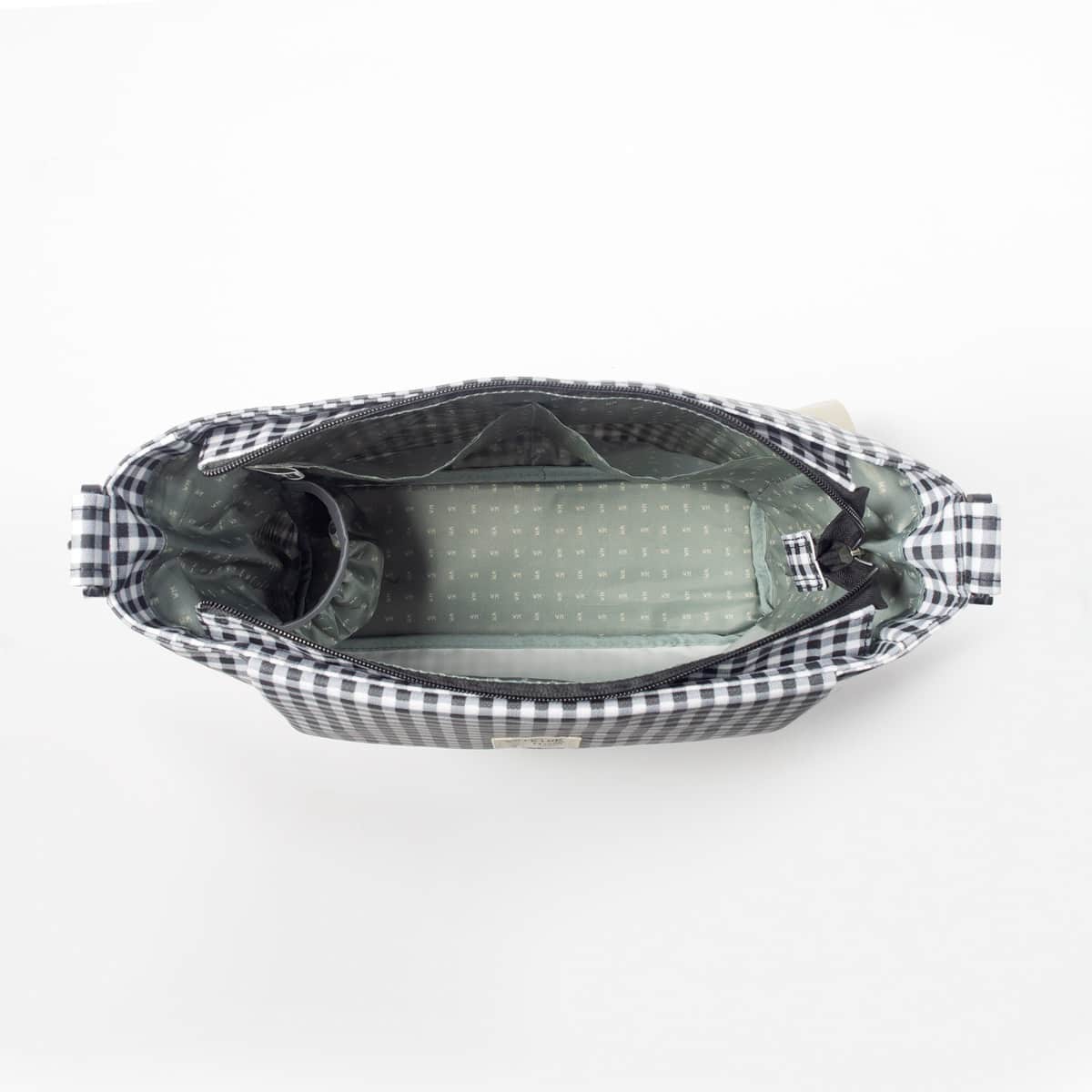 Walking Mum Bolsa Canastilla I Love Vichy Negro (Iv)