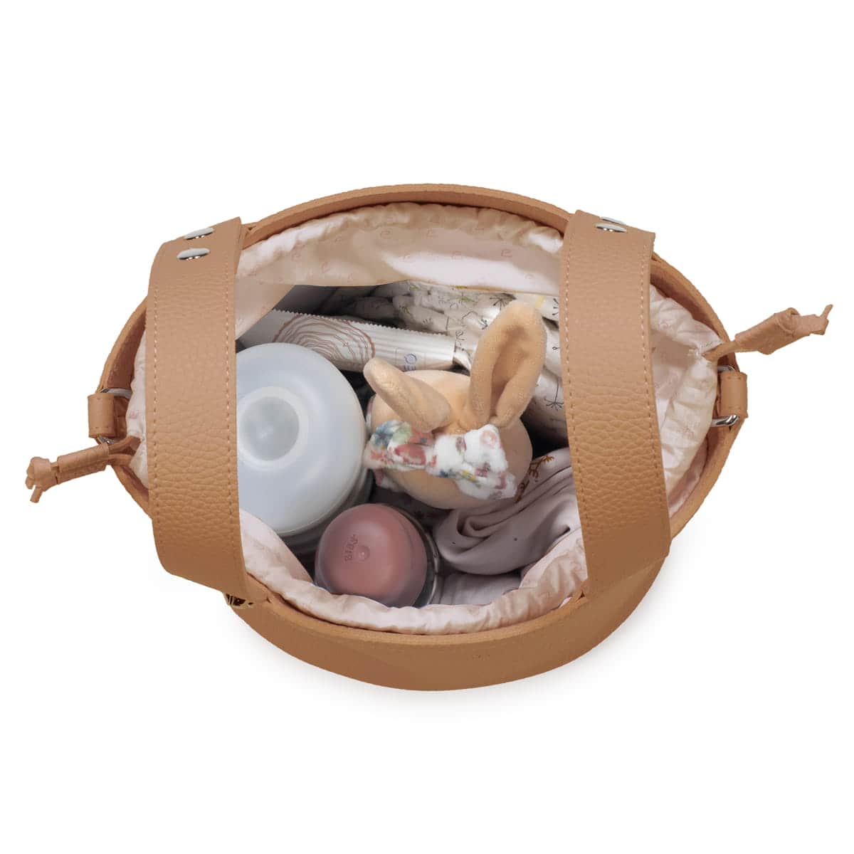 Pasito a Pasito Bolsa Bucket Icon Caramel
