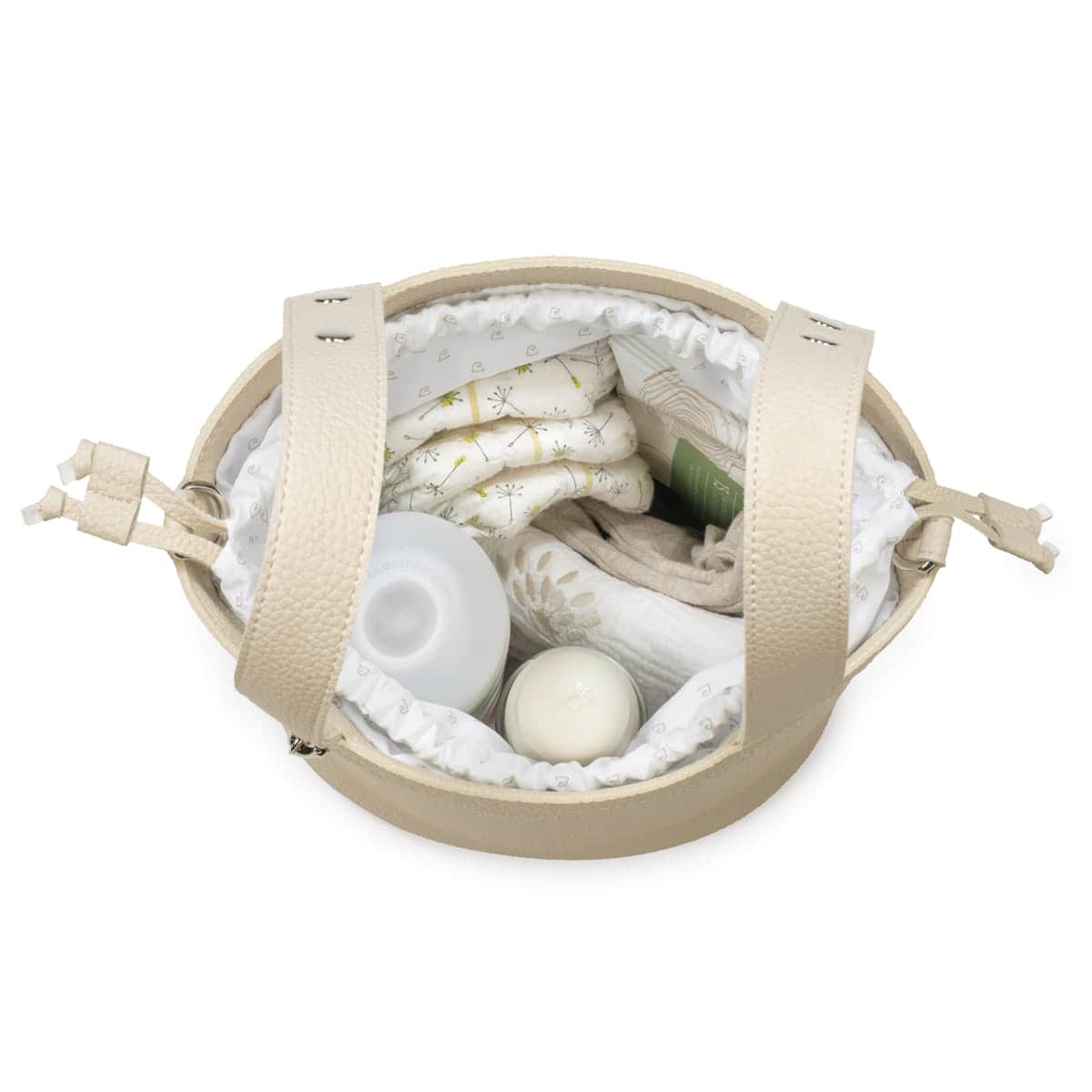 Pasito a Pasito Bolsa Bucket Icon Cream
