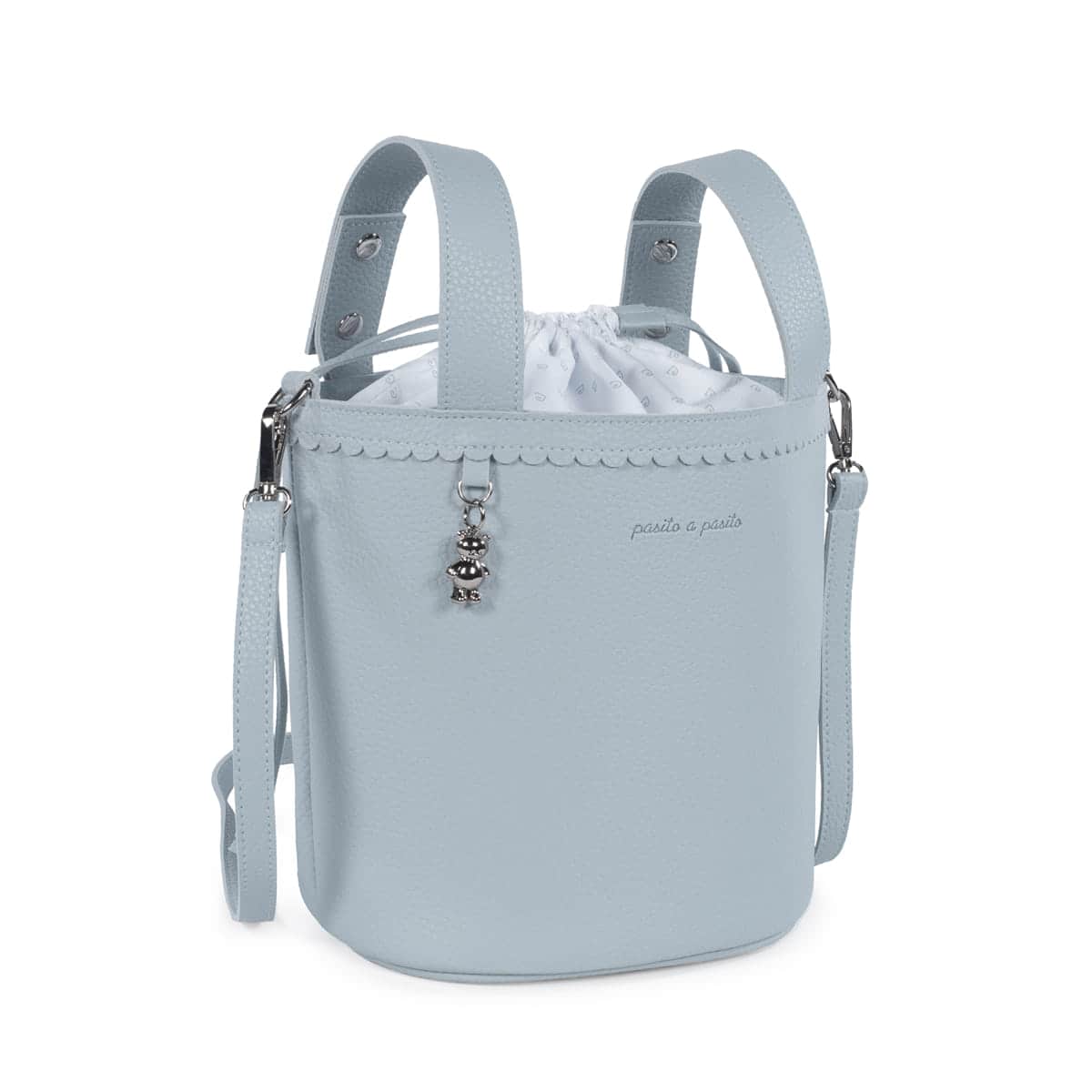 Pasito a Pasito Bolsa Bucket Icon Sky
