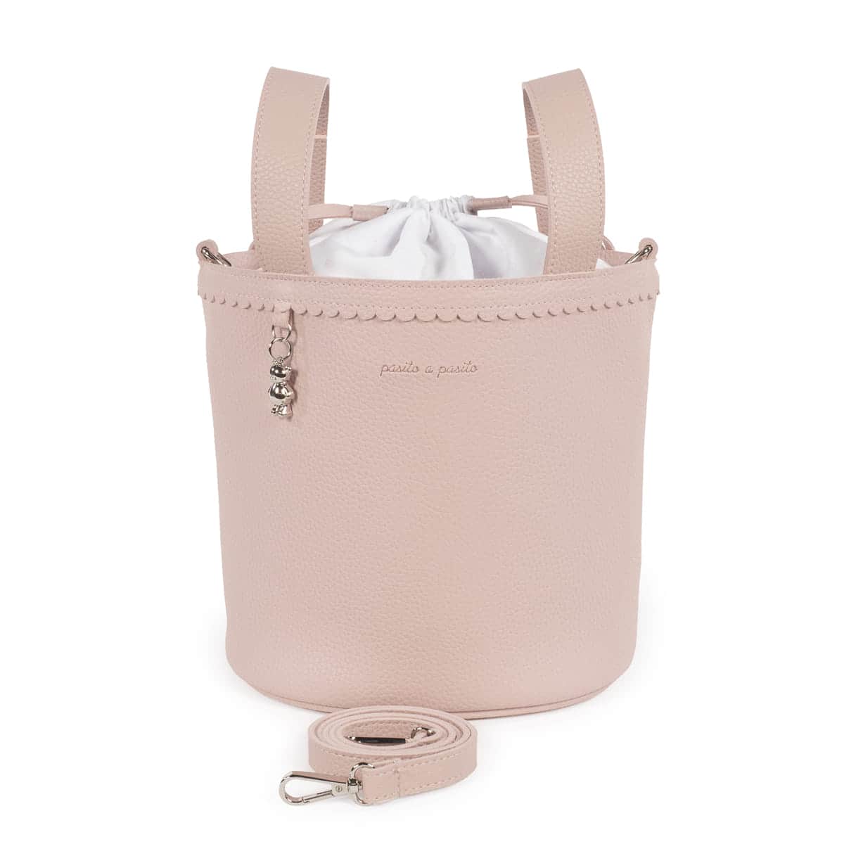 Pasito a Pasito Bolsa Bucket Icon Rose
