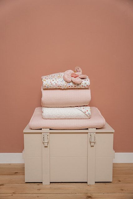 Little Dutch Mini Toalhinhas de Higiene | Washcloths - Flowers and Butterflies / Pure Soft Pink