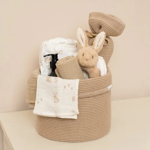 Little Dutch Toalhas de Rosto em Musselina | Facecloths - Baby Bunny / Bege
