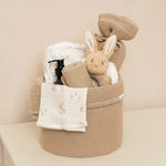 Little Dutch Toalhas de Rosto em Musselina | Facecloths - Baby Bunny / Bege