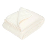 Little Dutch Manta de Malha para Berço | Cot Blanket | Pure Soft White