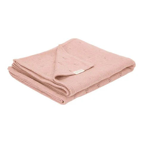 Little Dutch Manta de Malha para Berço | Cot Blanket | Pure Blossom