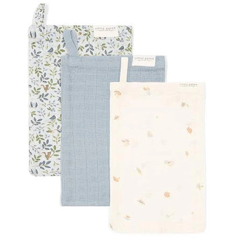 Little Dutch Mini Toalhinhas de Higiene em Musselina | Washcloths - Forest Friends