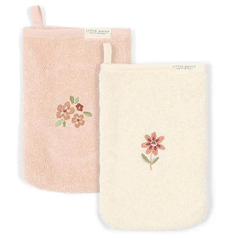 Little Dutch Mini Toalhinhas de Higiene Bordadas | Washcloths - Fairy Garden