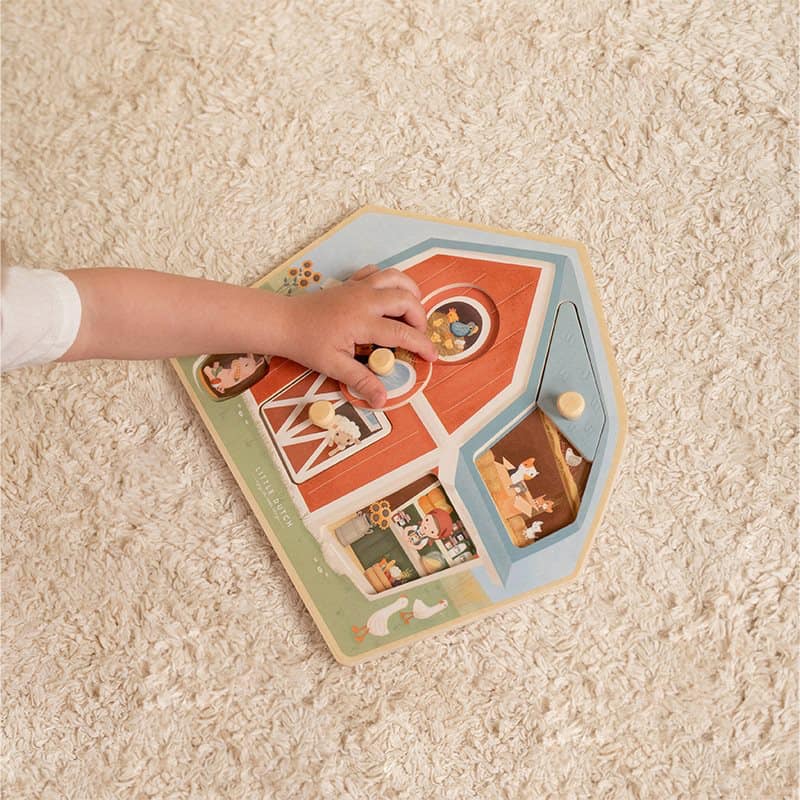 Little Dutch Puzzle de Madeira - Little Farm FSC