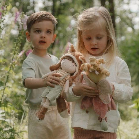 Little Dutch Boneco de Pano - SAM - Forest Friends