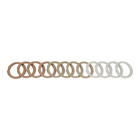 Little Dutch Anéis de Encaixe - Little Loops Toy Links Beige