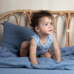 Little Dutch Toalha com Capuz - Pure Blue