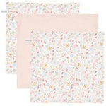 Little Dutch Toalhas de Rosto - Flowers and Butterflies / Pure Soft Pink