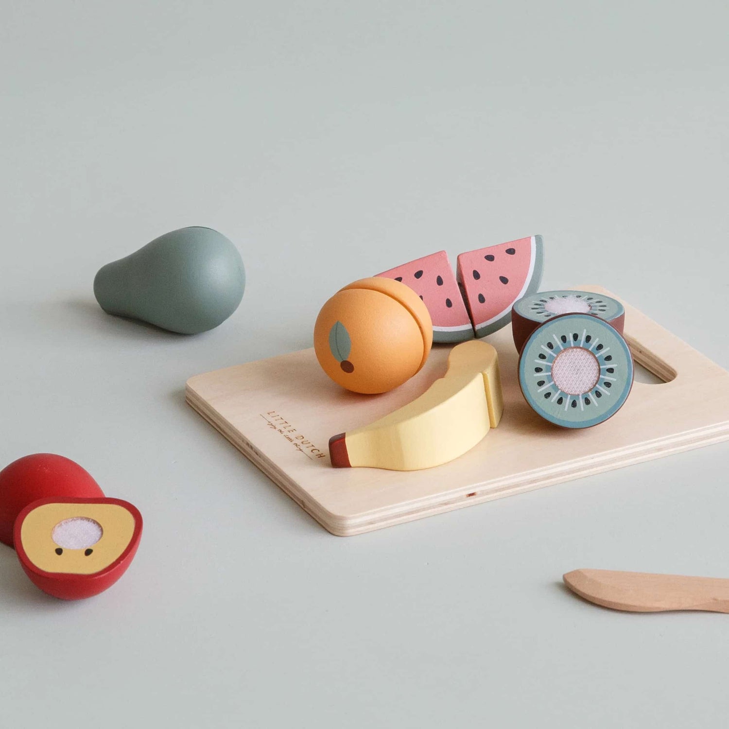 Little Dutch Conjunto de Frutas para Cortar