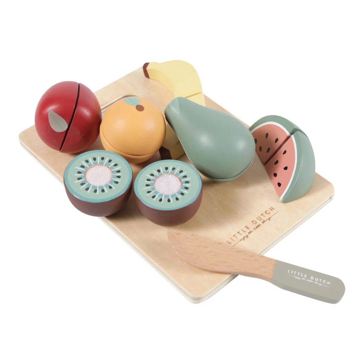 Little Dutch Conjunto de Frutas para Cortar