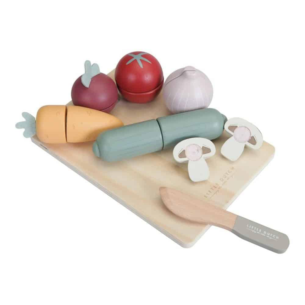 Little Dutch Conjunto de Legumes para Cortar