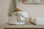 Little Dutch Swaddles 70 x 70 em Musselina - Blueberry Leaves ; Sage