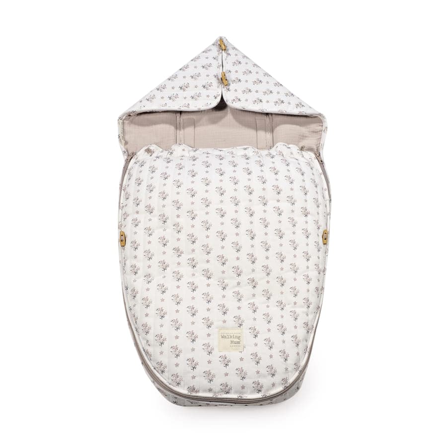 Walking Mum Saco para Ovinho e Alcofa Botton Flores