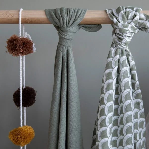 Little Dutch Swaddle 120 x 120 Pure Olive