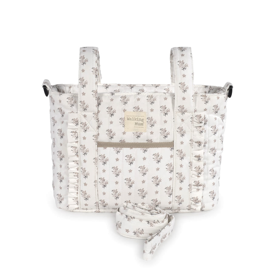 Walking Mum Bolsa Crossbody Botton Flores