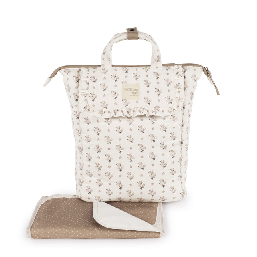 Walking Mum Mochila Botton Flores