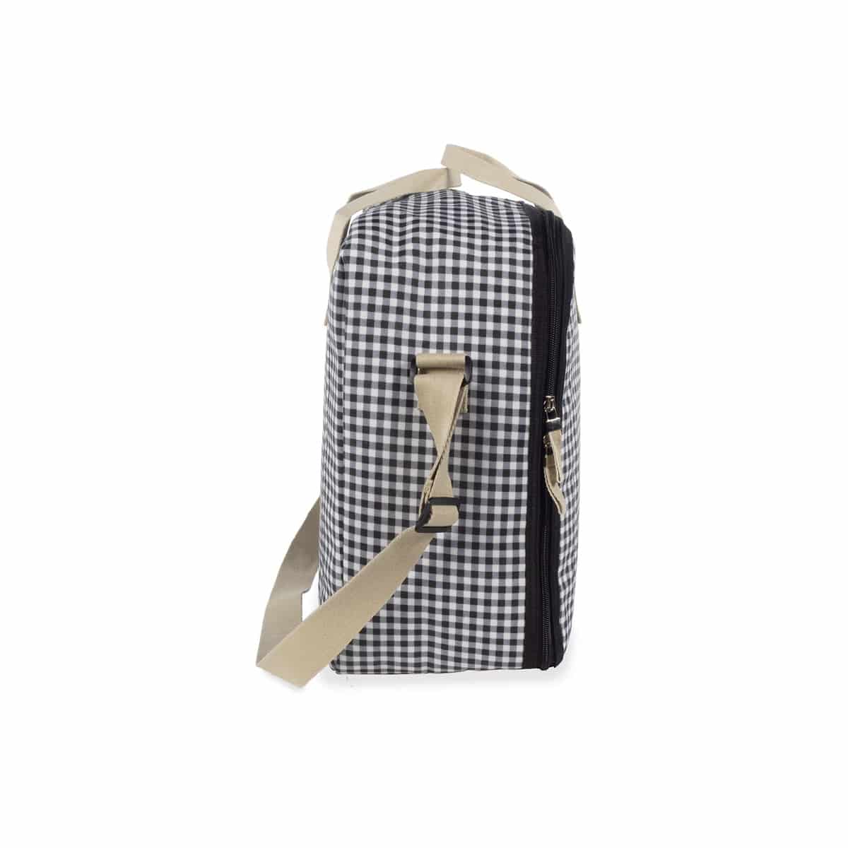 Walking Mum Mala de Maternidade I Love Vichy Negro (Iv)