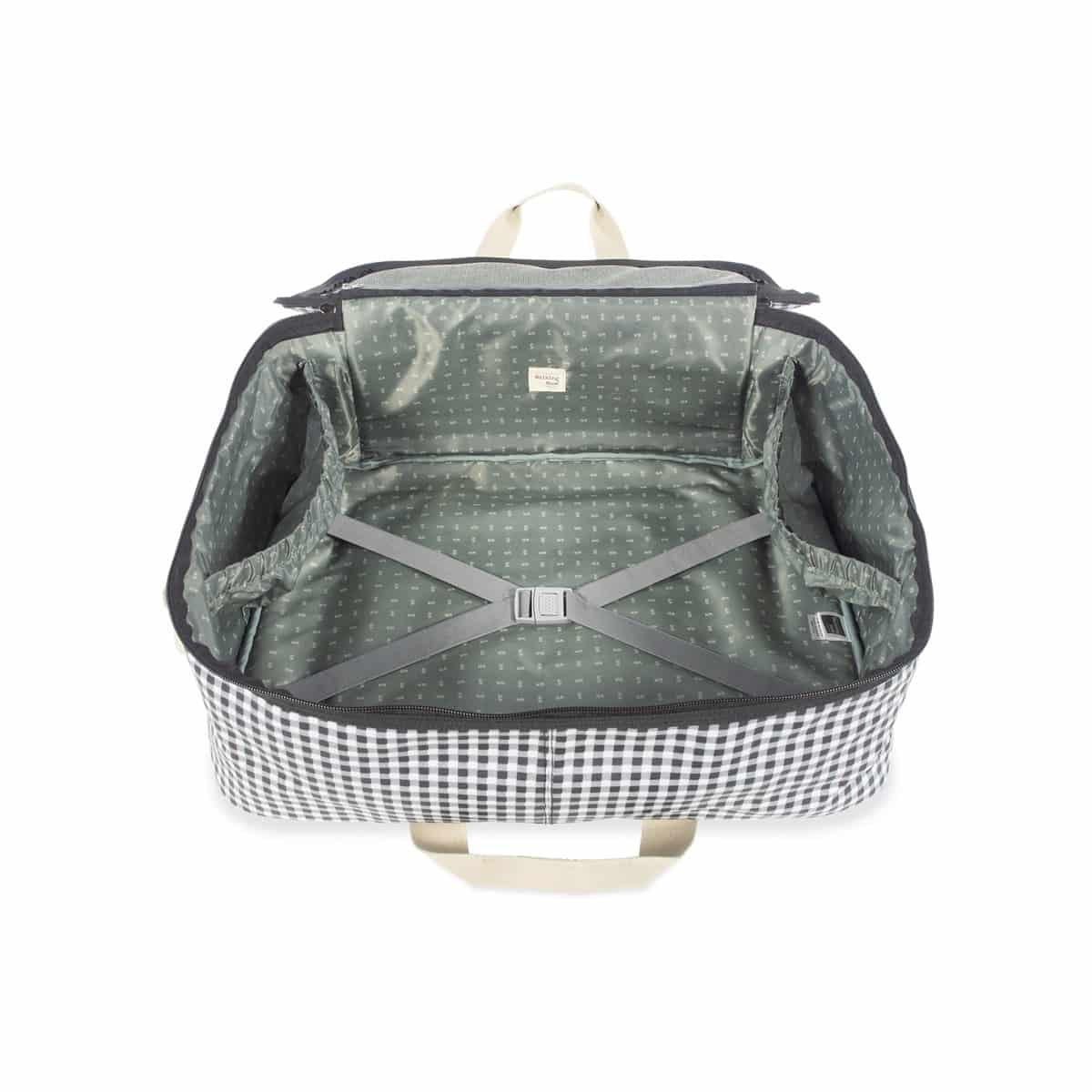 Walking Mum Mala de Maternidade I Love Vichy Negro (Iv)
