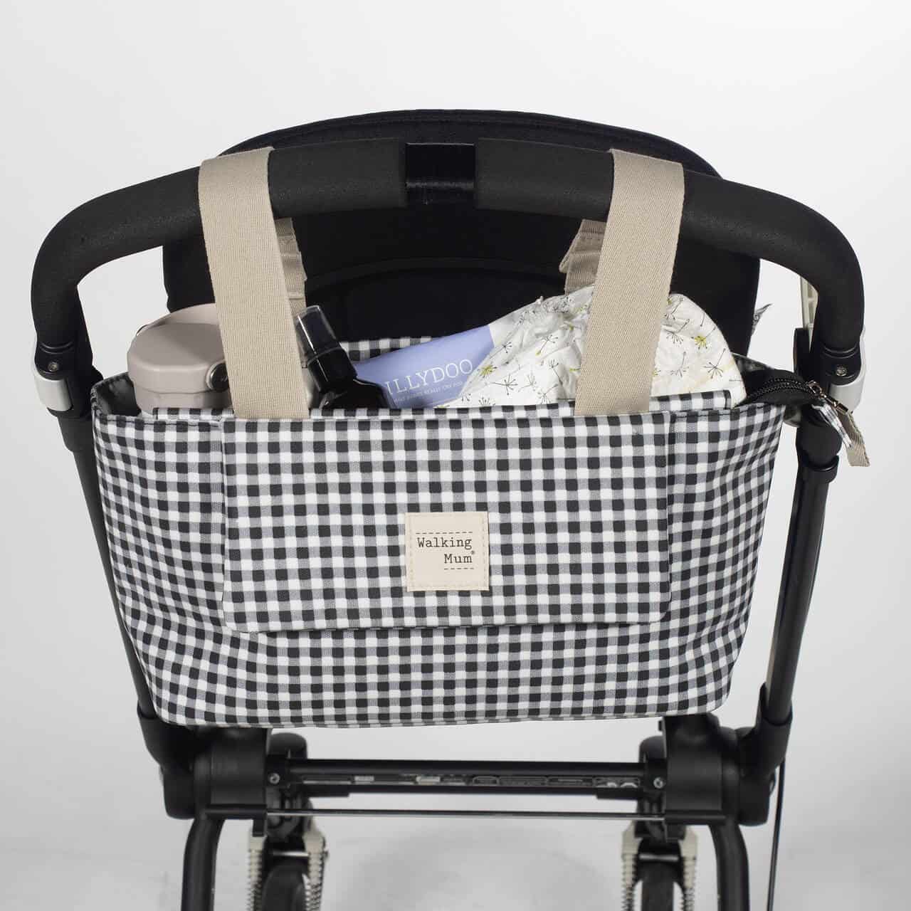 Walking Mum Bolsa Organizadora I Love Vichy Negro (Iv)