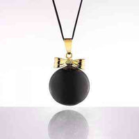 Black enamel/Gold
