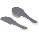 Bebejou Conjunto de Pente e Escova - Griffin Grey