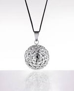 Cache Coeur Bola de Grossesse "Chamador de Anjos" - Bubble/Silver