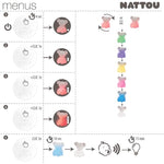 Nattou Luz de Presença Rato