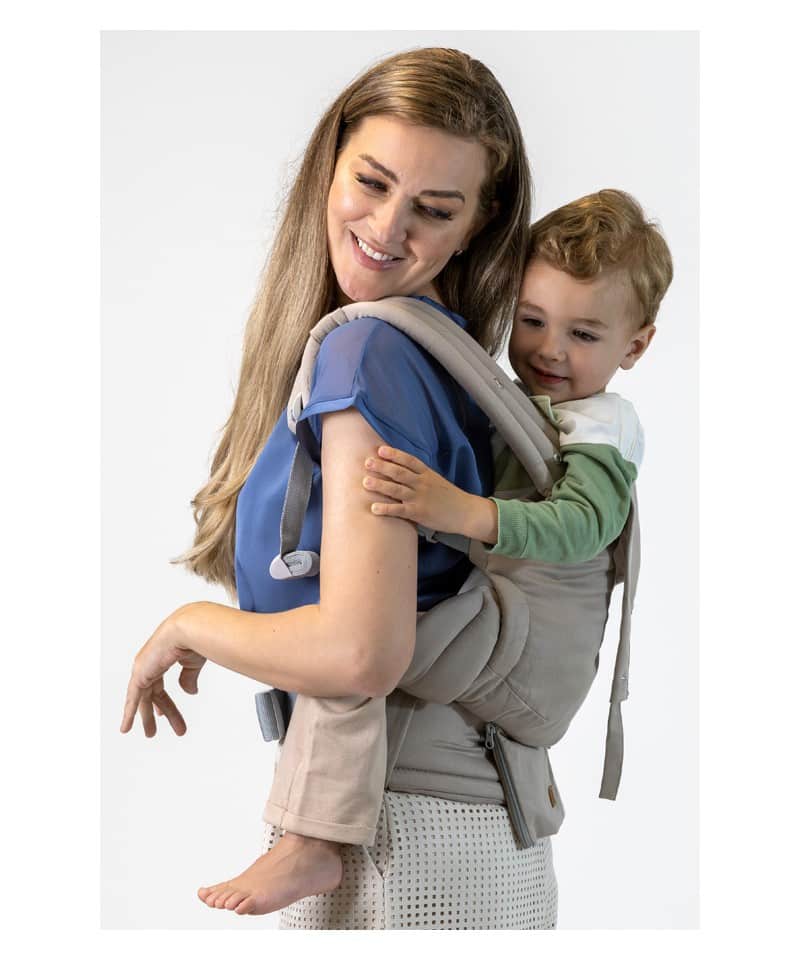 Isara Mochila Portabebé Elite - Caffe Latte