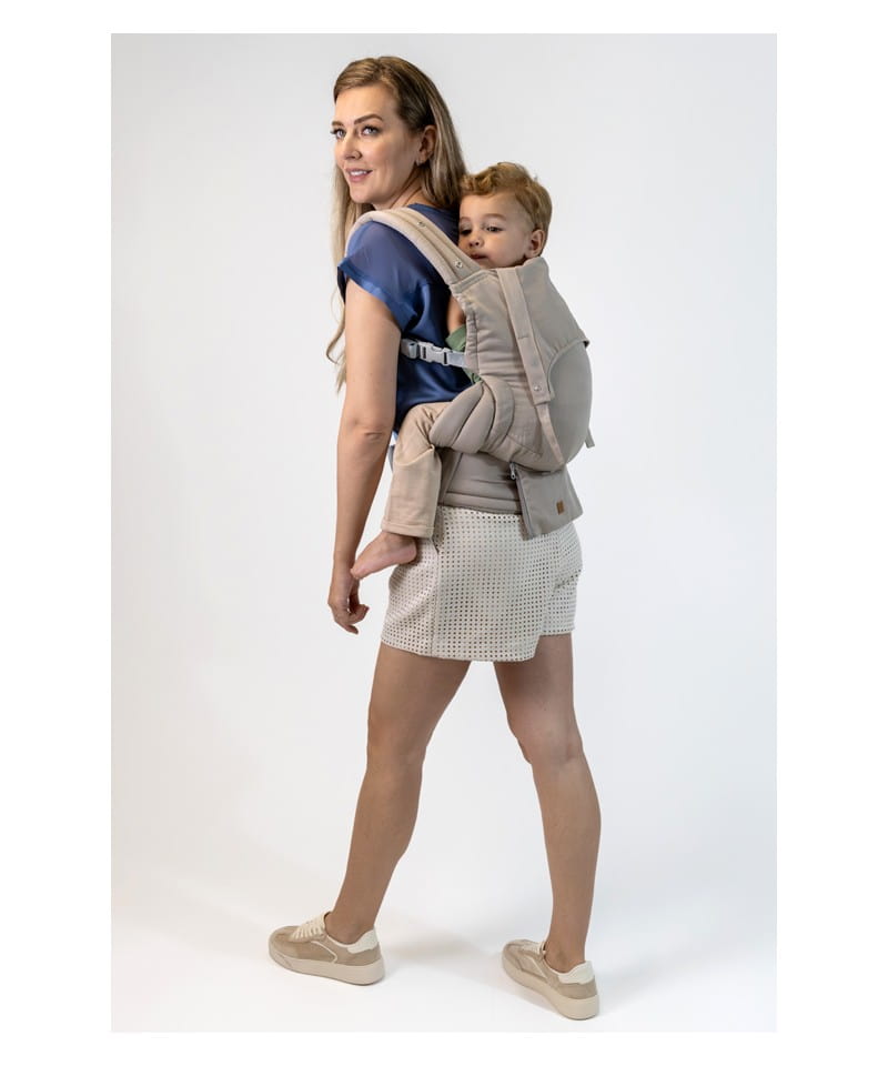 Isara Mochila Portabebé Elite - Caffe Latte