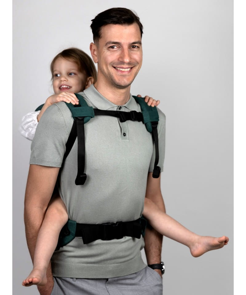 Isara Mochila Portabebé Elite - Evergreen Linen