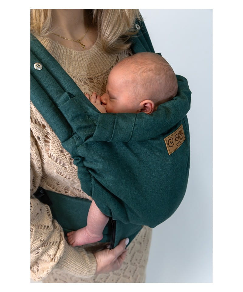 Isara Mochila Portabebé Elite - Evergreen Linen