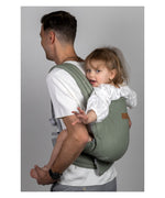 Isara Elite Mochila Portabebé - Sage Green Linen