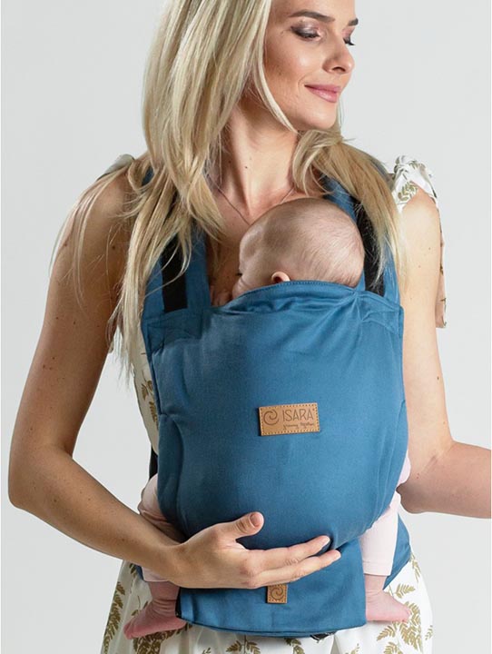 Isara Mochila Portabebé Quick Full Buckle V2 - Bluestone