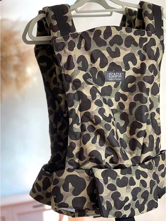 Isara Mochila Portabebé Quick Full Buckle - Tiba+Marl Camo