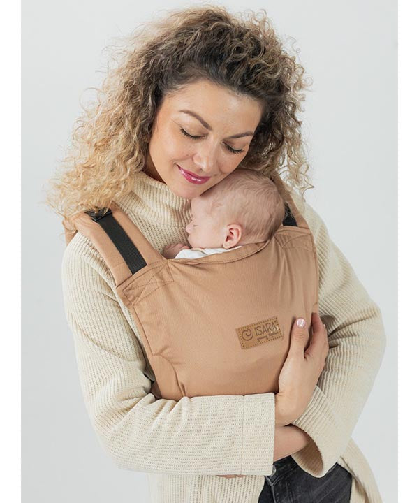 Isara Mochila Portabebé Quick Full Buckle V2 - Macchiato