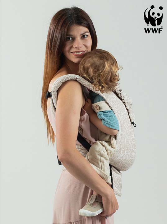 Isara Mochila Portabebé Quick Full Buckle V2 - Majestic Ivory Forest