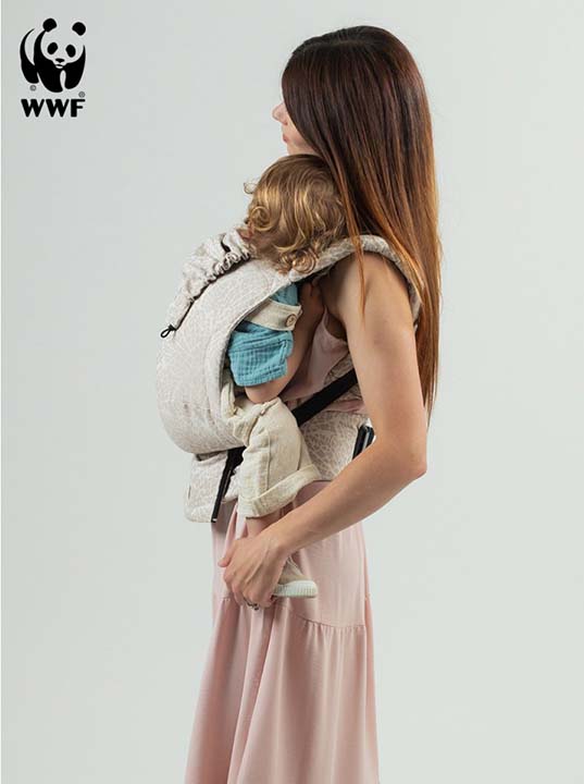 Isara Mochila Portabebé Quick Full Buckle V2 - Majestic Ivory Forest
