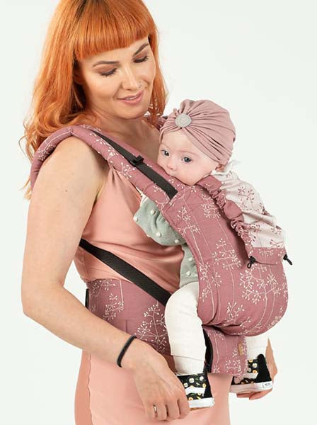 Isara Mochila Portabebé Quick Full Buckle V2 - Meadow Grass