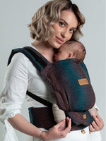 Isara Mochila Portabebé Quick Full Buckle - Pixelated Spicy Bamboo