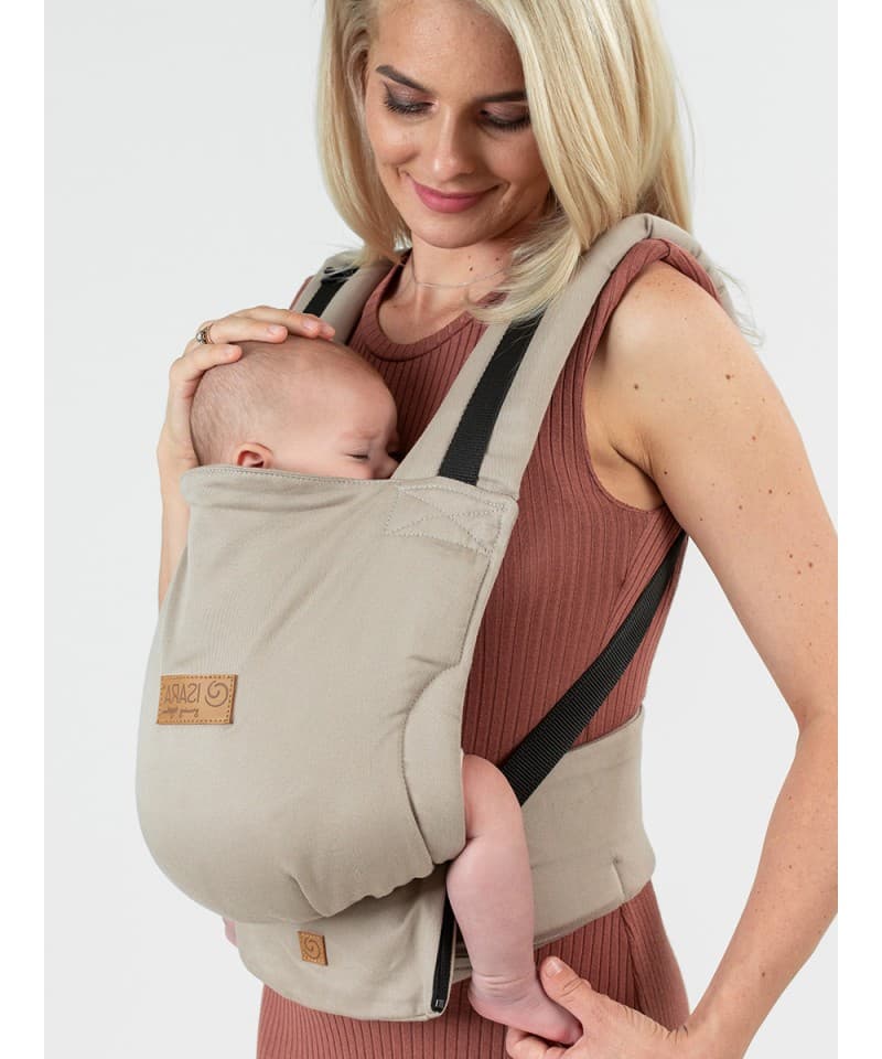 Isara Mochila Portabebé Quick Full Buckle V2 - Caffe Latte